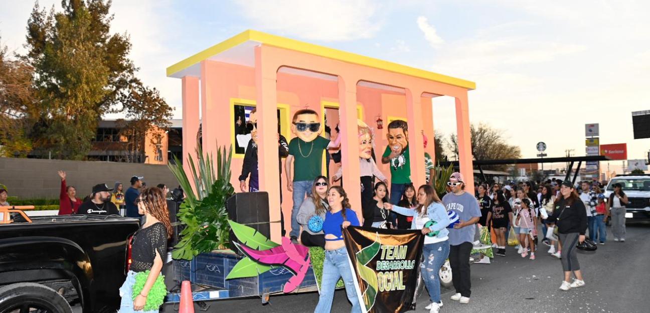 Soledad de Graciano Sánchez se llenó de color, baile, música y alegría con su carnaval 2026