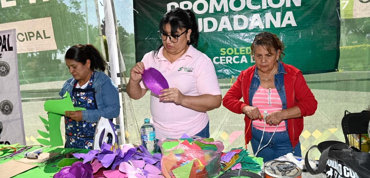 GCM de Soledad da inicio a la Semana Morada en el marco del 8M
