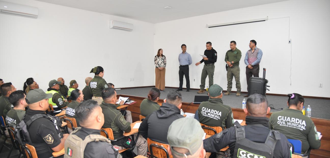 Fortalece GCM de Soledad la profesionalización policial en la atención de adolescentes en conflicto con la ley