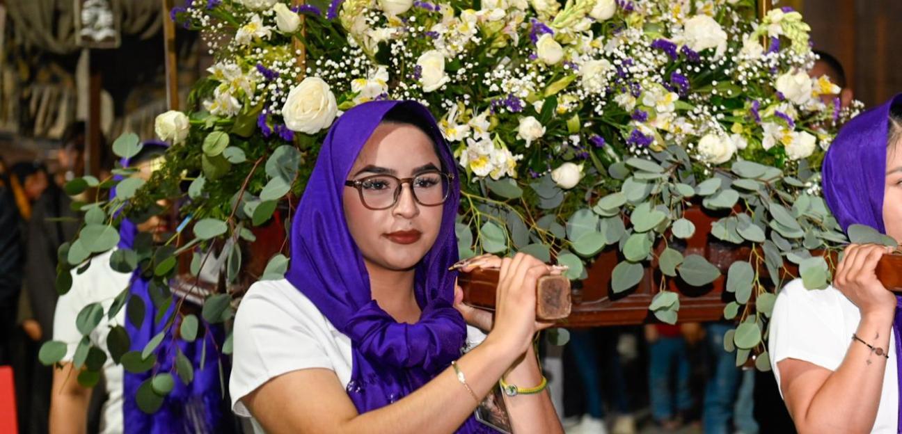 Soledad se llena de fe y devoción con su primera Procesión Silente de la Dolorosa