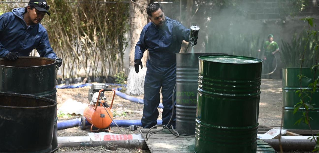 Refuerza Soledad plan ambiental en la Feria de la Enchilada con acciones de limpieza y reciclaje