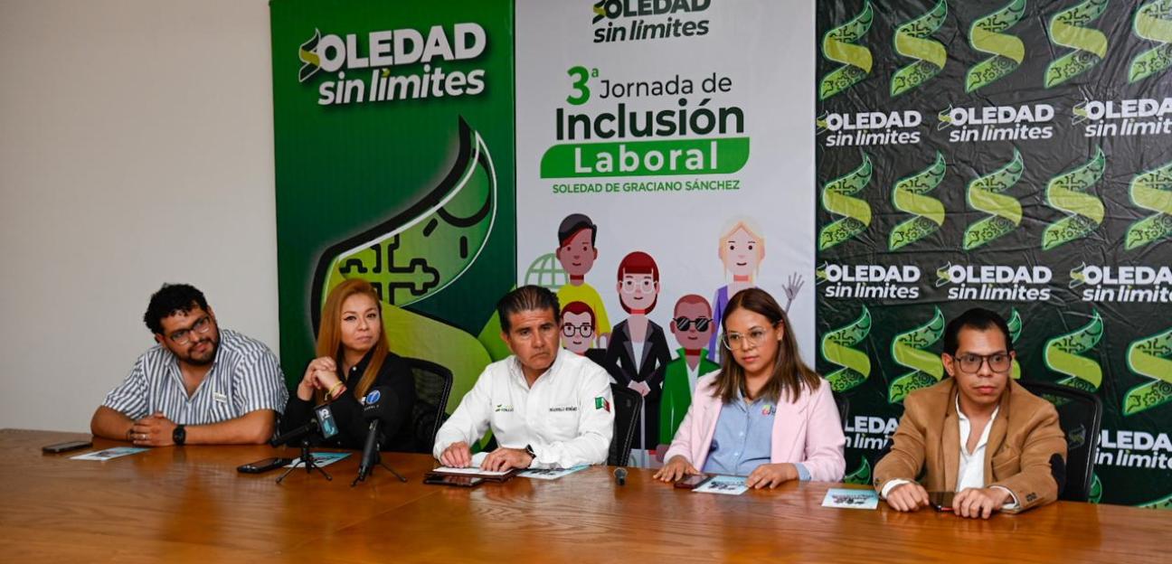 Ayuntamiento de Soledad ofrecerá 200 vacantes laborales a personas con discapacidad