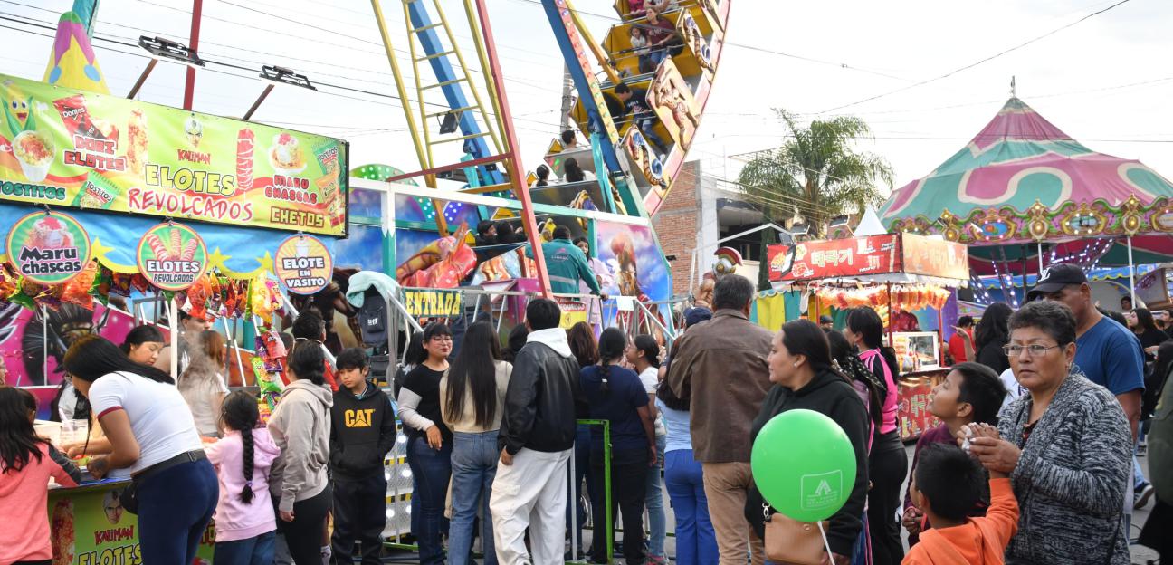 Juegos mecánicos gratuitos, el centro de la diversión en la FENAE 2026