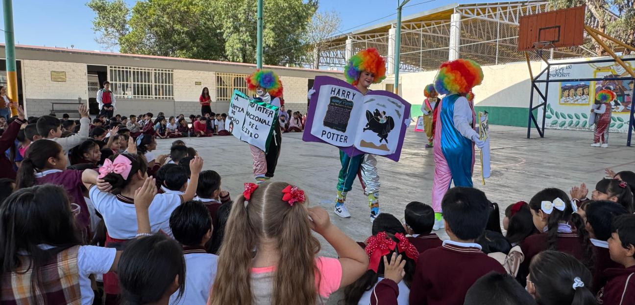 Soledad de G.S. celebra el Día Mundial del Libro con actividades lúdicas y recreativas