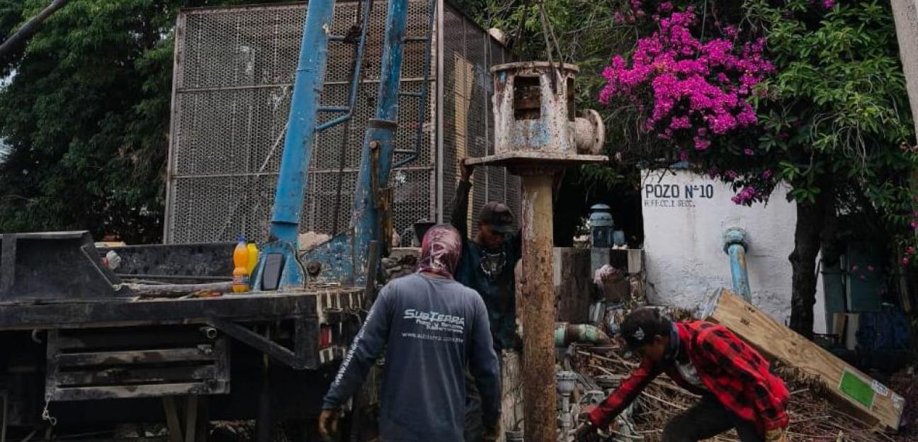 Ayuntamiento de Soledad interviene pozo Hogares Ferrocarrileros y restablece servicio de agua