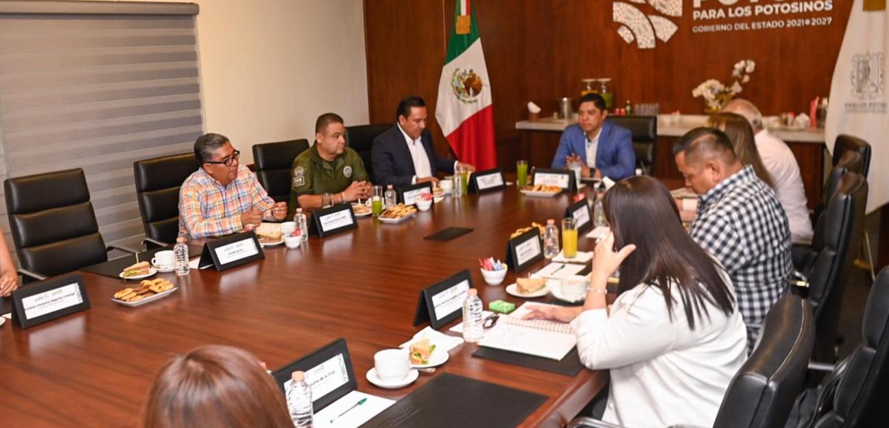 Juan Manuel Navarro reafirma estrategias de seguridad y paz en Soledad, junto al Gobierno Estatal