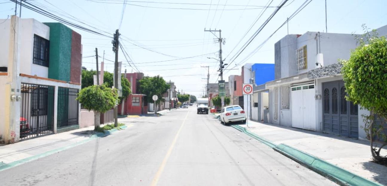 Gobierno de Soledad renovó la calle Sierra de Álvarez como parte del Plan de Urbanización