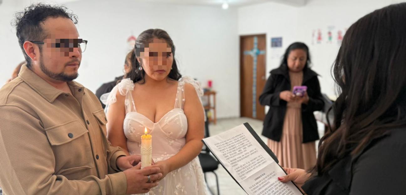Matrimonios gratuitos mantienen alta demanda en oficialías del Registro Civil de Soledad