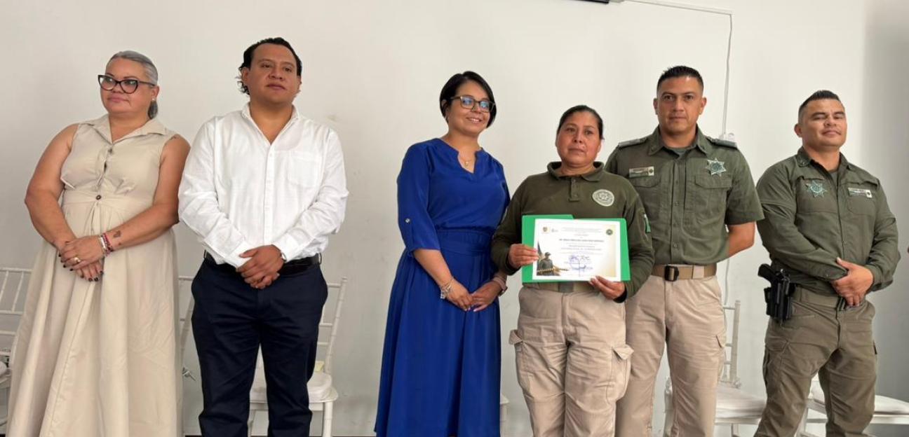 Guardia Civil de Soledad y Tribunal de Justicia coordinan jornada de capacitación elemental a policías