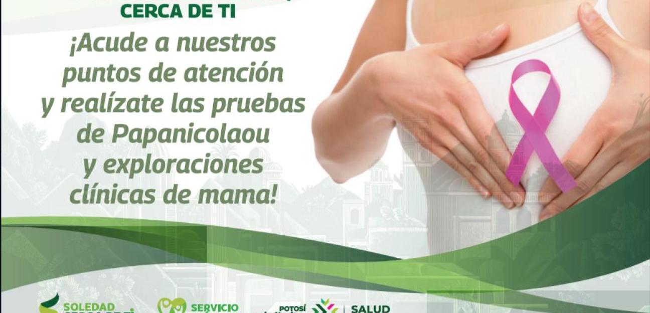 Ayuntamiento de Soledad inicia jornada de pruebas gratuitas para detección del cáncer de mama