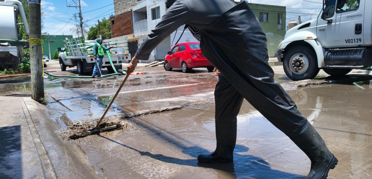 Gobierno de Soledad restablece movilidad y orden tras lluvias; vialidades se encuentran transitables