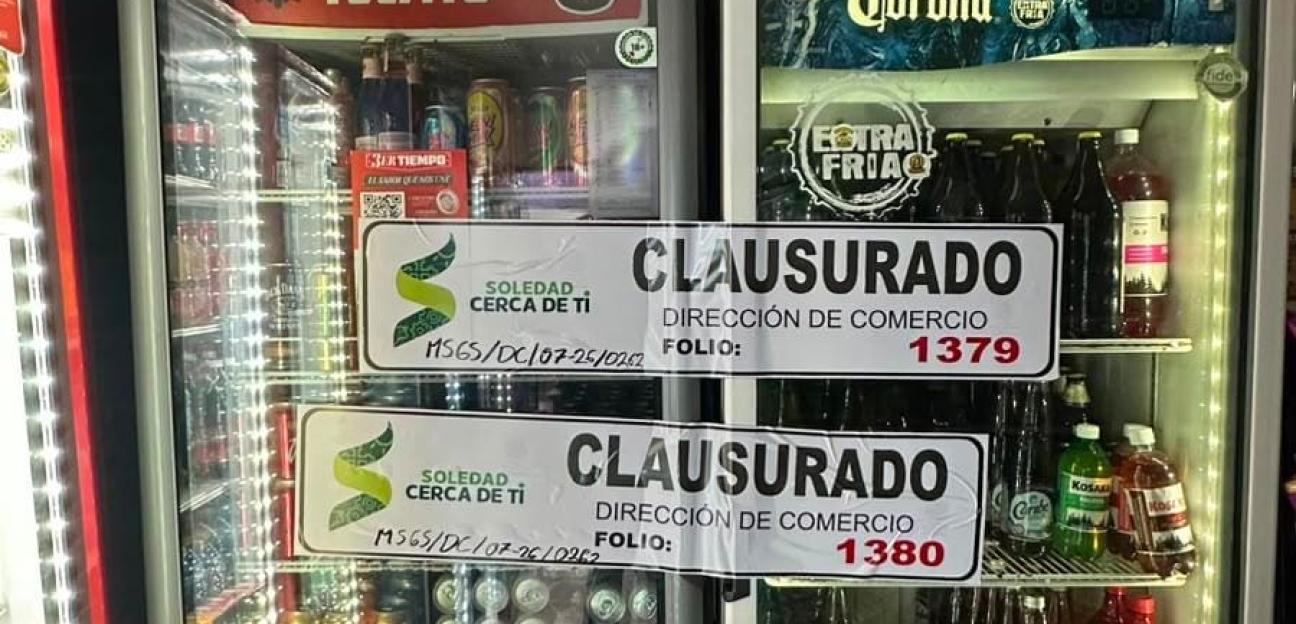Soledad implementa inspección y vigilancia en establecimientos con venta de bebidas alcohólicas